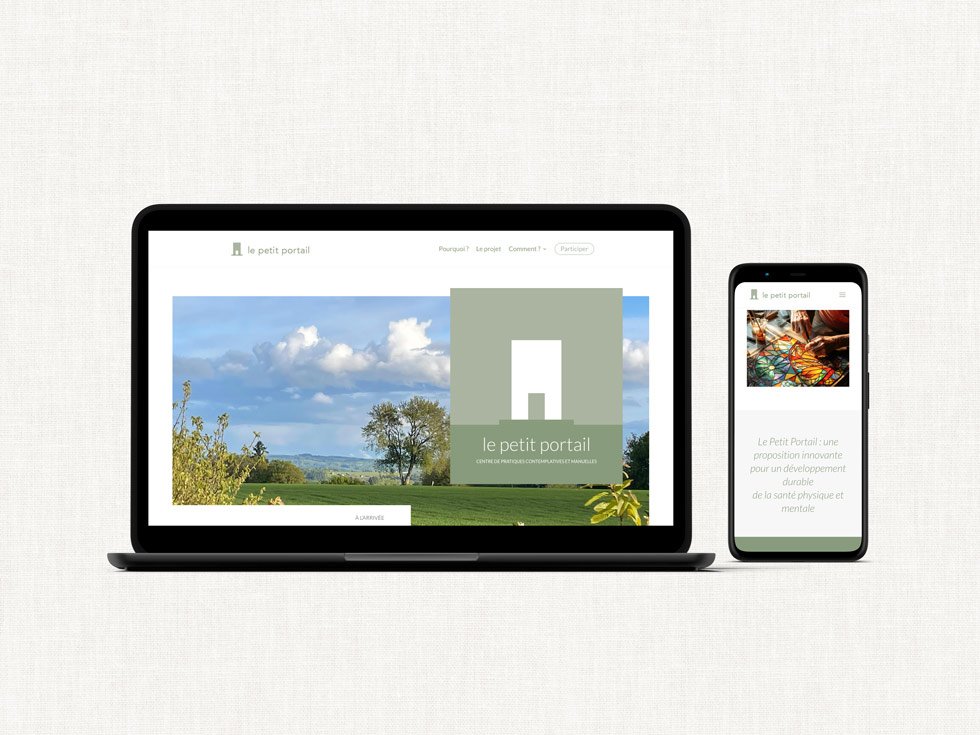 Création de site web - Le Petit Portail