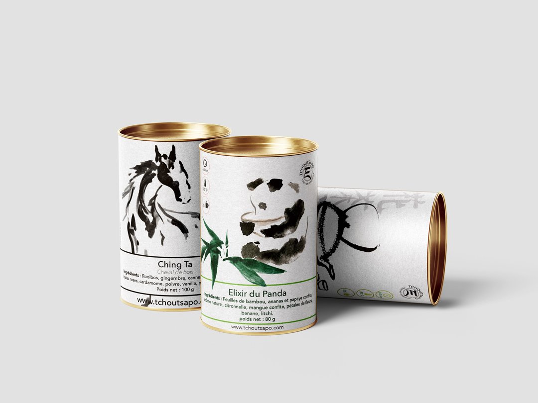 Illustration et Packaging - étiquettes
